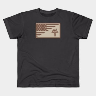 US K9 Handler Patch (desert subdued) Kids T-Shirt